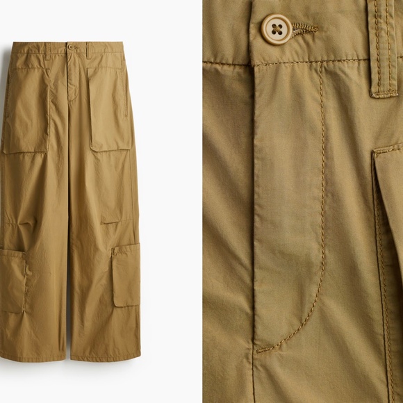 H&M Cargo Pants Size 8 - Picture 2 of 3